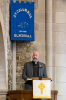 Rev Fergus Cook delivers his sermon