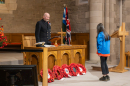 Wreath layed on behalf of Girlguiding Scotland