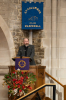 Rev Fergus Cook delivers his sermon