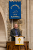 Rev Fergus Cook delivers his sermon