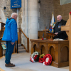 Wreath laid by the representative of Ludwik Jaszczur and the Polish veterans