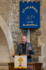 Rev Fergus Cook delivers his sermon