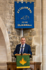 Hamish Mair delivers his sermon