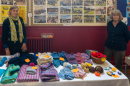 Knitted goods stall